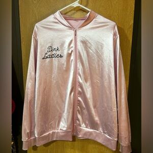 Pink Ladies satin jacket